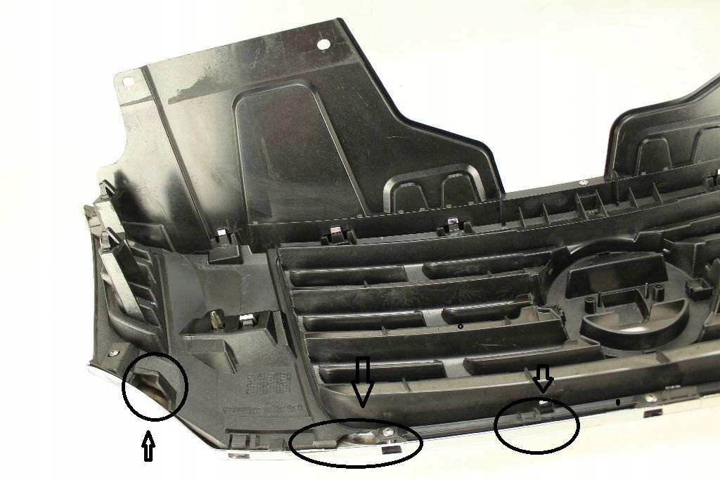 фото №9, Решётка радиатора решётка радиатора nissan navara iv np300 14- 62310-4kj1