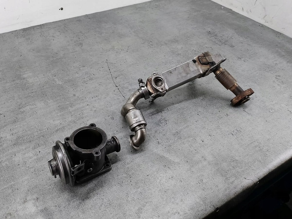 фото №12, Клапан egr с радиатор выхлопных газов bmw seria 5 e60 7791480 779006505 2.5 d 525d