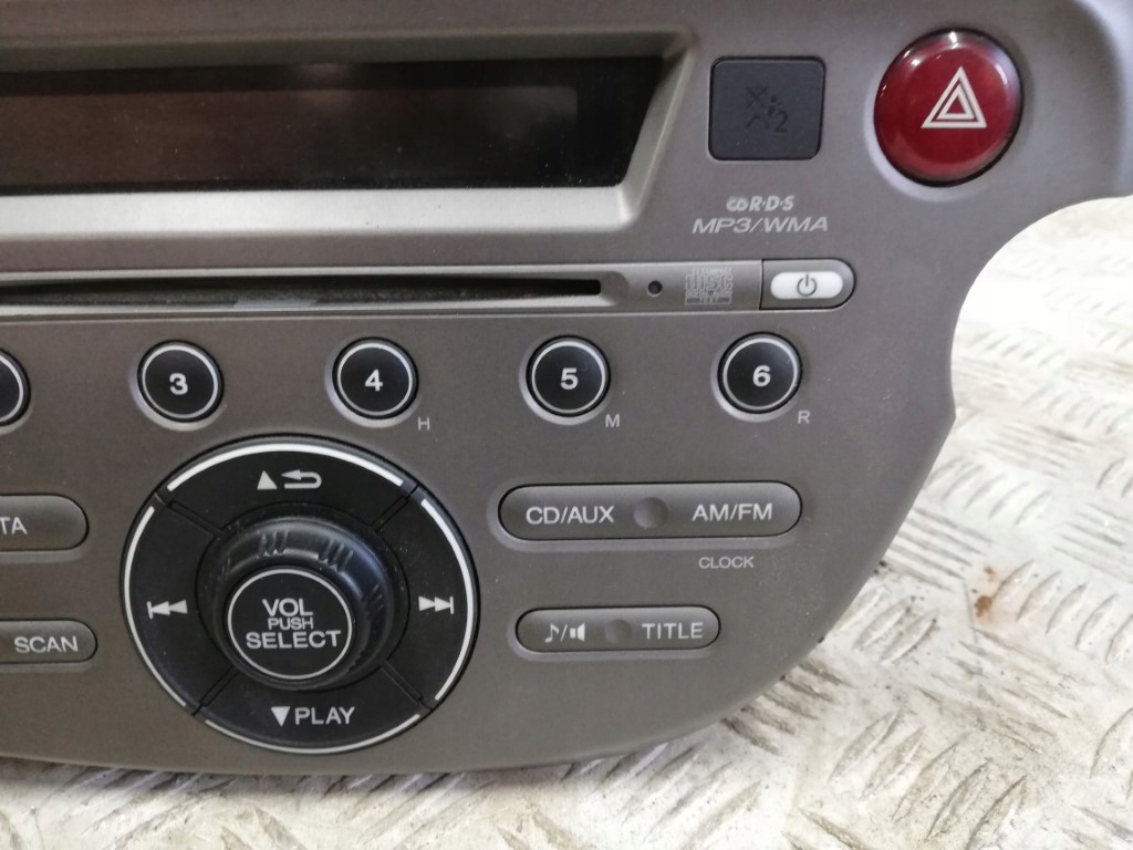 фото №10, Honda jazz iii радио заводской cd 39100tf3e200xa