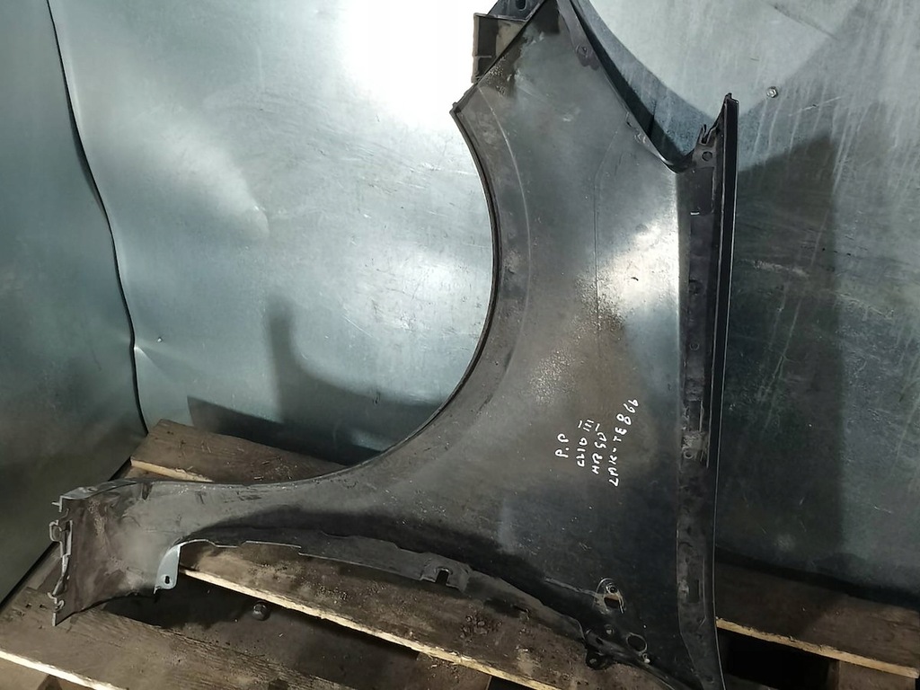 фото №5, Крыло правый перед renault clio iii 05-13 te866 хэтчбек