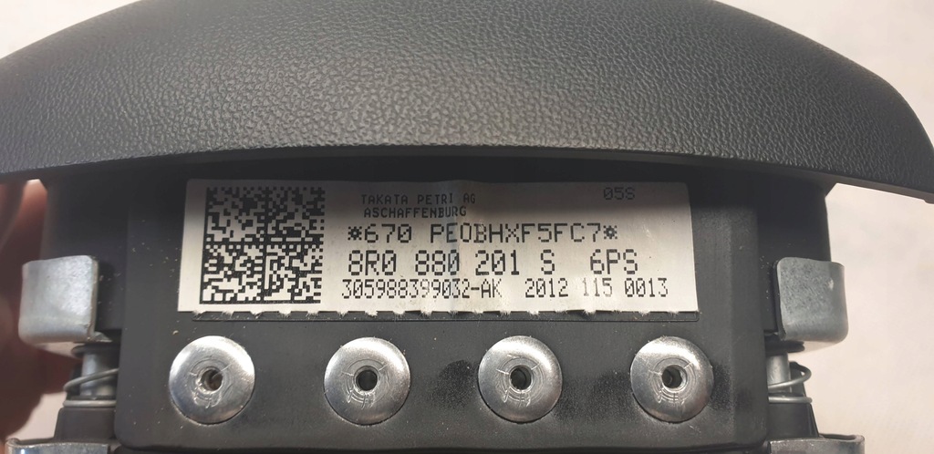 фото №6, Подушка подушка безопасности водителя 8r0880201s audi q5 8r 08-