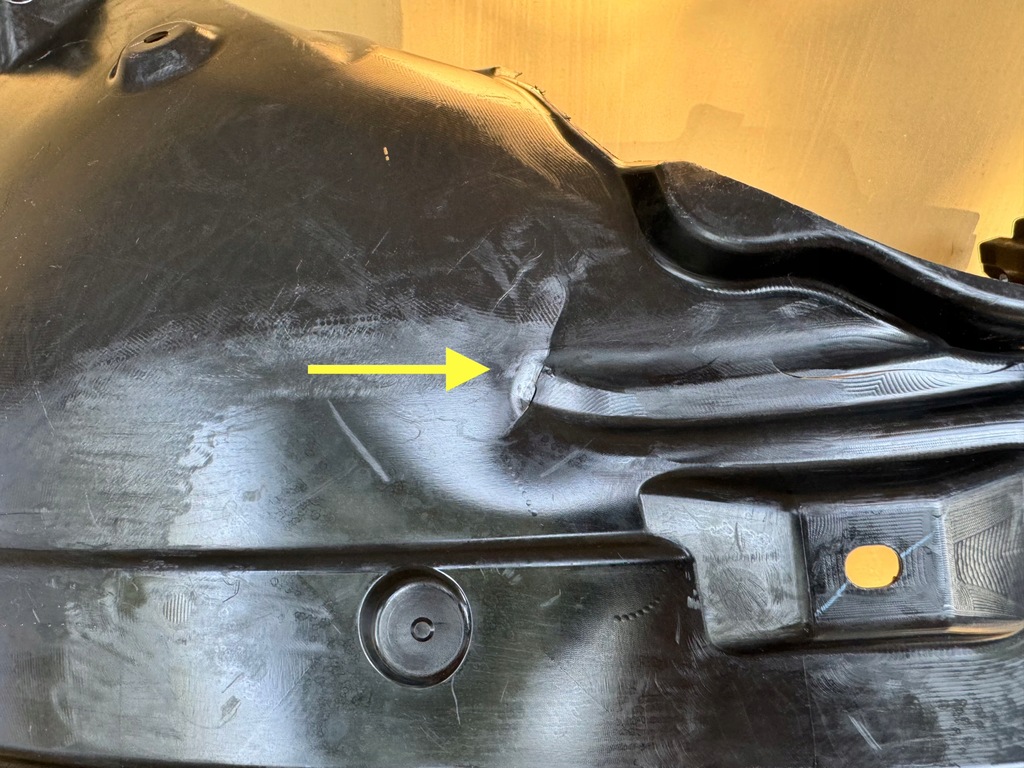 фото №11, Subaru outback iv 4 20r- подкрылок левая передние левый перед 59110an050