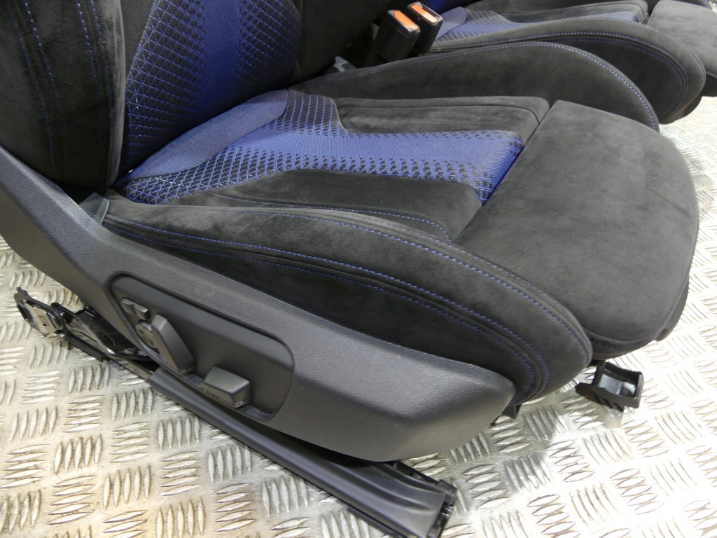 фото №9, Bmw 1 f40 оббивка сидіння підігрів заднє сидіння обшивки тунель alcantara trigon