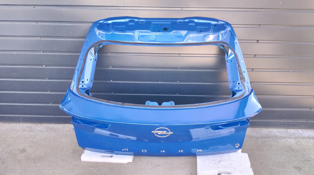 фото №1, Opel e mokka ii b крышка багажника багажника niebieska ładna eav