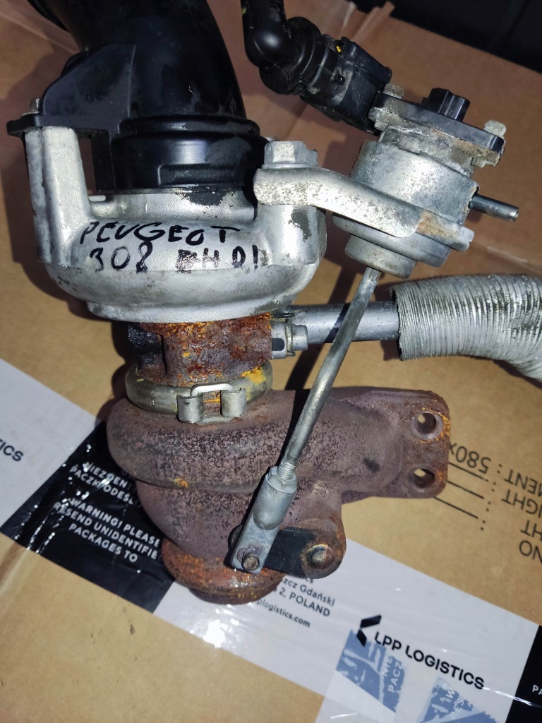 Турбонагнітач peugeot 308 fl t7 1.6hdi 9hp dv6e 9673283680 td02h2-07tvt-2 в Україні