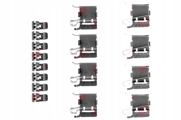 Купити Quick brake 109-1748 набір аксесуари, гальмівні колодки гальмівні
