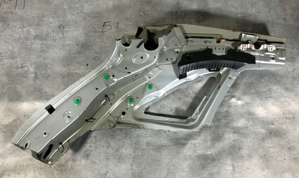 фото №9, Opel crossland x 17- обшивка дах ліва крила лівий задня оригінал