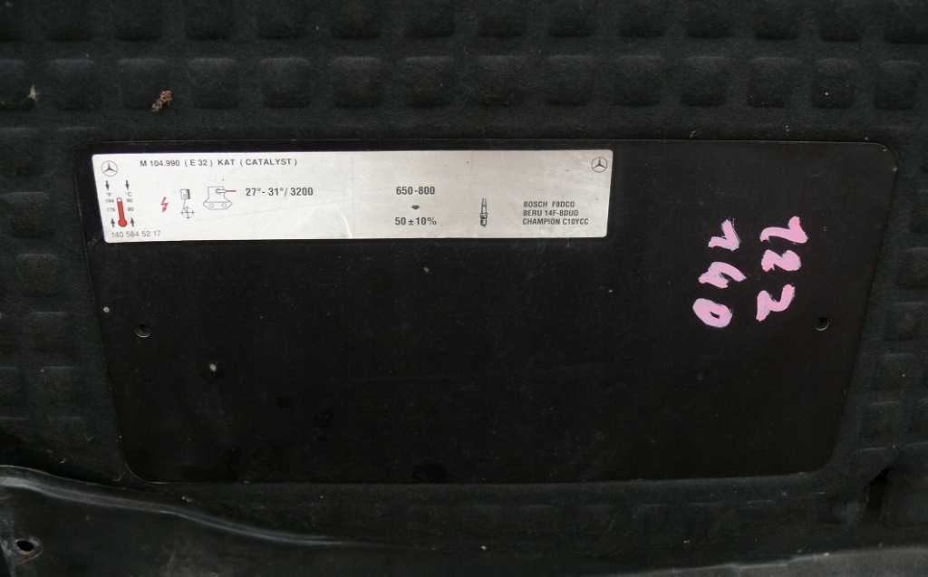 фото №15, Капот кришка двигуна решітка радіатора mercedes w140 s-klasa