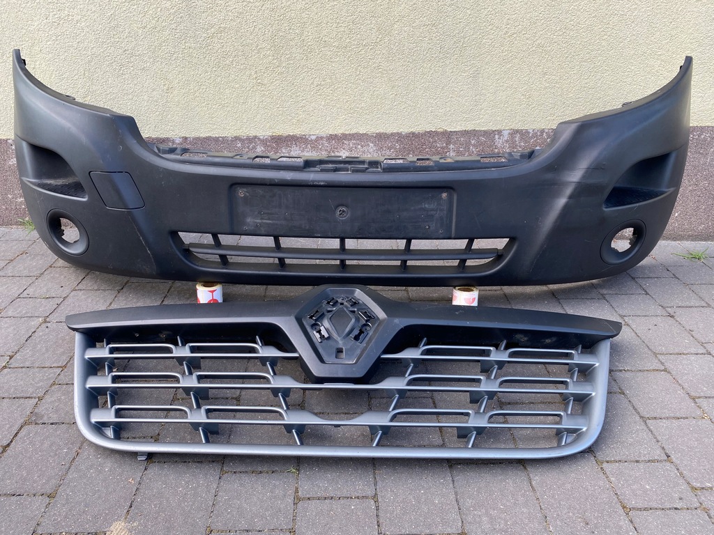 фото №1, Renault master iii 3 lift 14- бампер передний перед