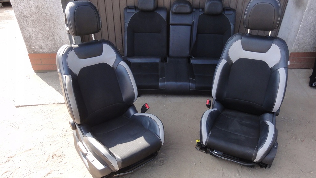 фото №1, Citroen ds4 13r сидіння перед заднє сидіння задня напівшкіра