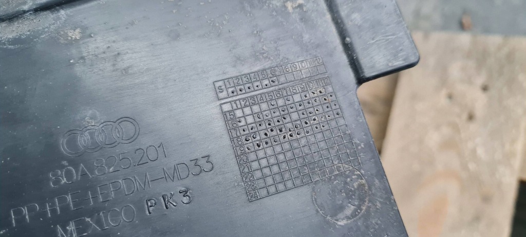 фото №10, Q5 80a sq5 защита плита подвеска левая 80a825201 оригинал