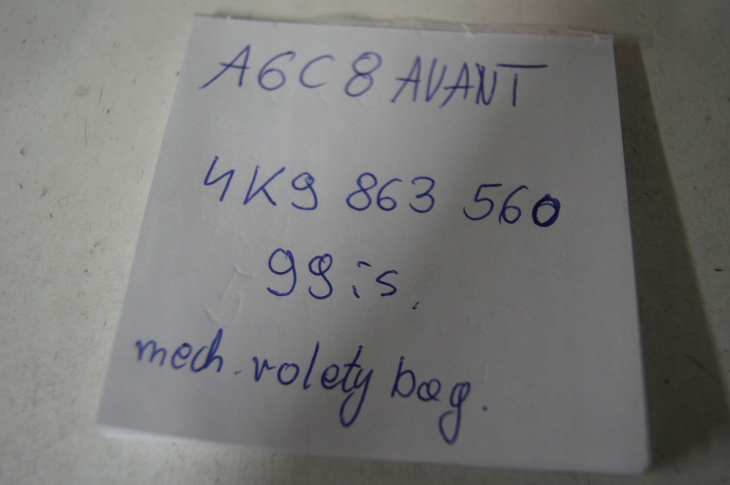 фото №5, Механизм шторка багажника a6c8 a6 c8