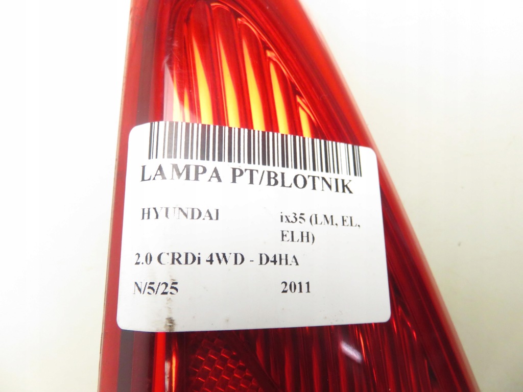 фото №11, Лампа права задня hyundai ix35 924022y0