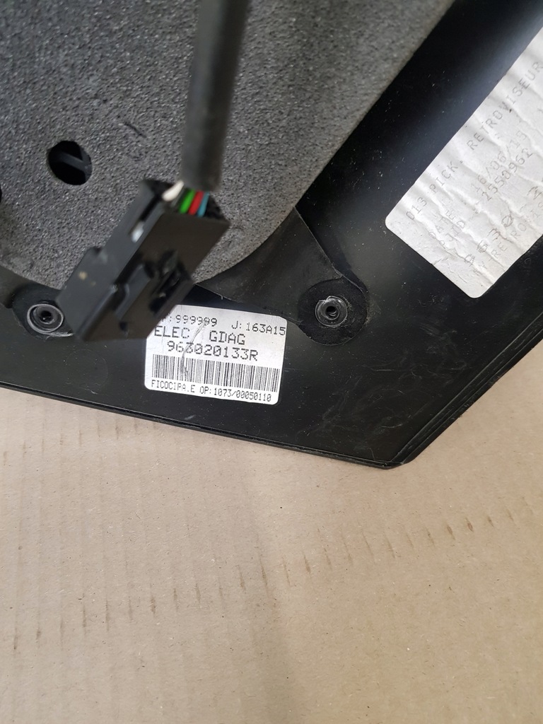 фото №3, Дзеркало зовнішнє ліва 7pin renault master iii