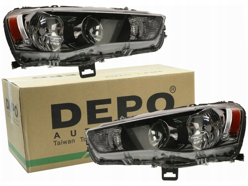 фото №1, Лампы фары mitsubishi outlander ii 06-12