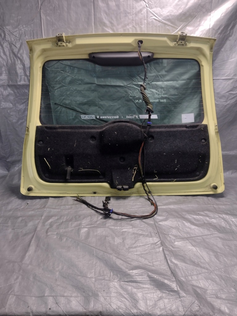фото №16, Кришка багажника багажника fiat panda ii 541/a giallo vanilla