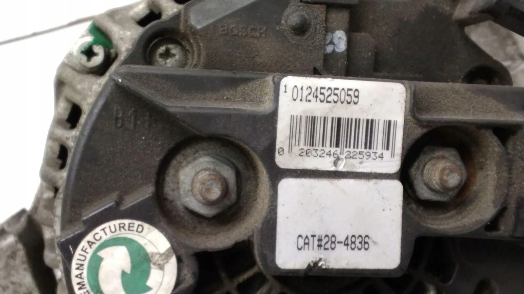 Генератор bmw z4 roadster e85 0124525059 2.0l бензиновий 2006 Зі Шроту