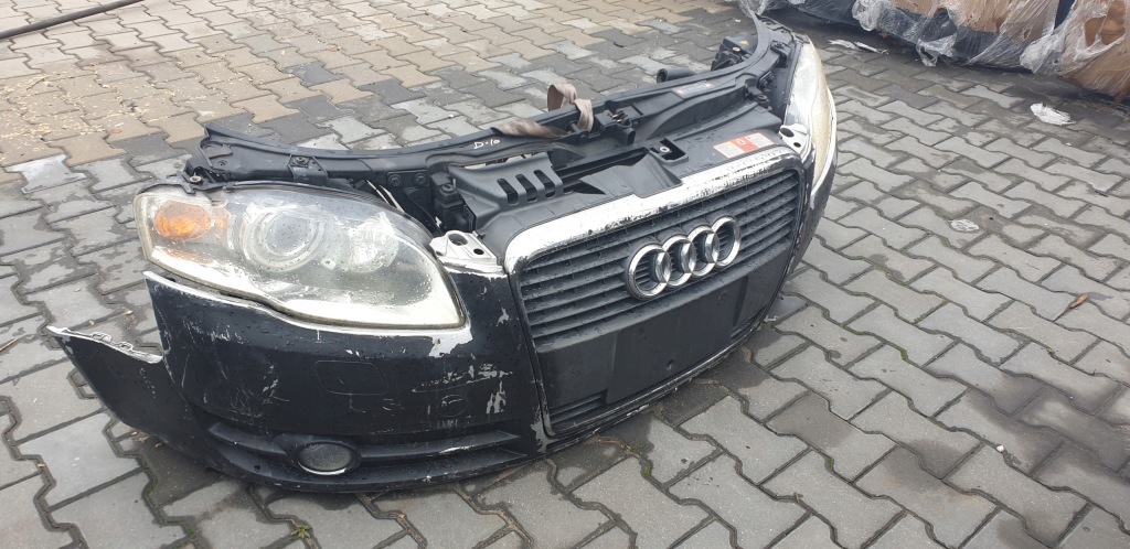 фото №4, Audi a4 b7 pas передній перед комплект бампер лампи