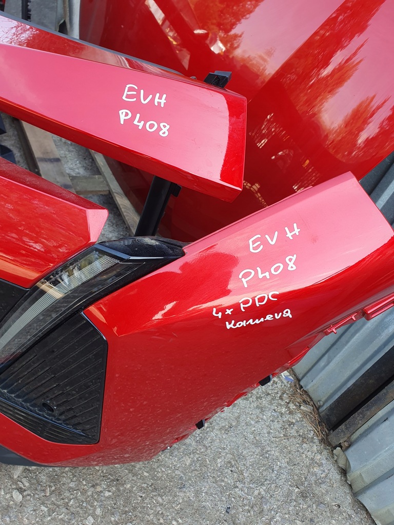 фото №11, Peugeot 408 ii 2 gt kompletny перед бампер камера капот лампы evh