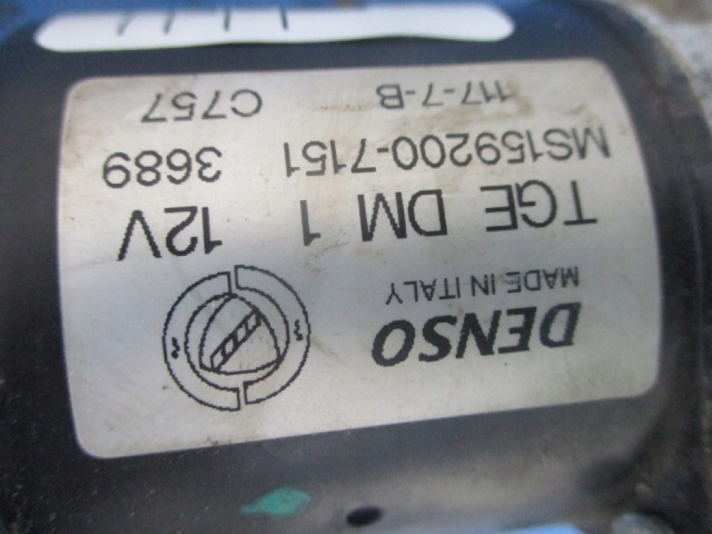 фото №5, Fiat panda ii моторчик двигун двірник перед denso