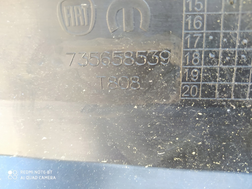 фото №9, Fiat tipo sedan дифузор бампер задній задня