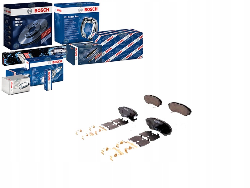 фото №1, Комплект гальмівних колодок гальмівних bosch 1360290 1356600