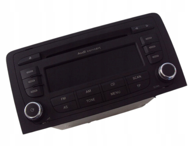 фото №1, Радіо audi a3 8p0 concert 8p0035186p