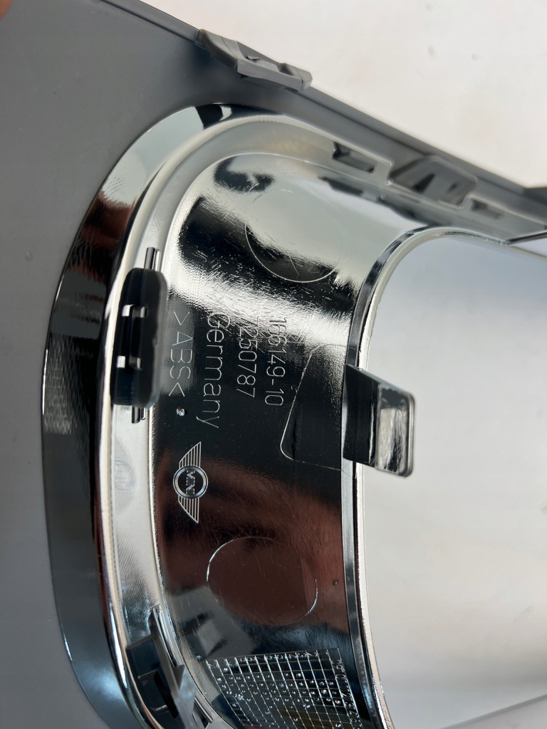 фото №7, Mini r55 r56 lift решётка средняя бампера передний хром 10-14