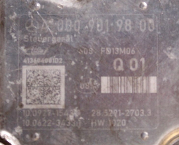 фото №10, Насос abs mercedes w212 a0094315612 a0009019800