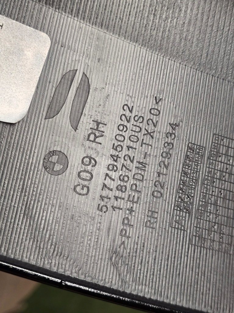 фото №5, Молдинг na крыло правый задняя bmw xm g09 nowa