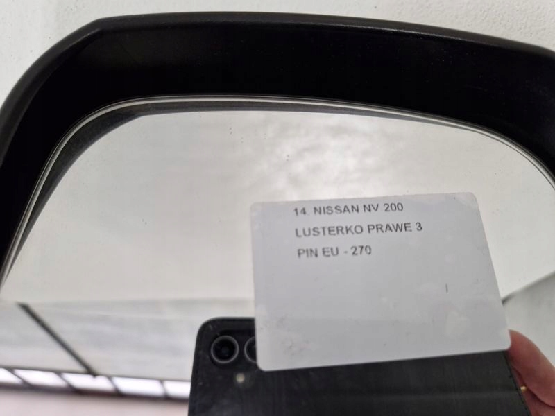 фото №12, Nissan nv200 nv 200 зеркало дверь правое 3 pin eu