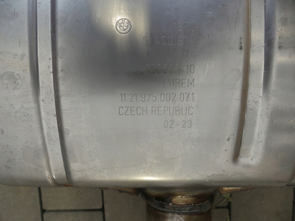 фото №11, Bmw x1 u11 b48r m35ix гаситель выхлоп с привод