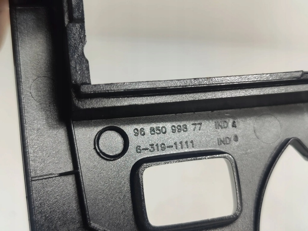 фото №2, Рамка радио панель кондиционера 9685099877 peugeot 3008 i 09-16