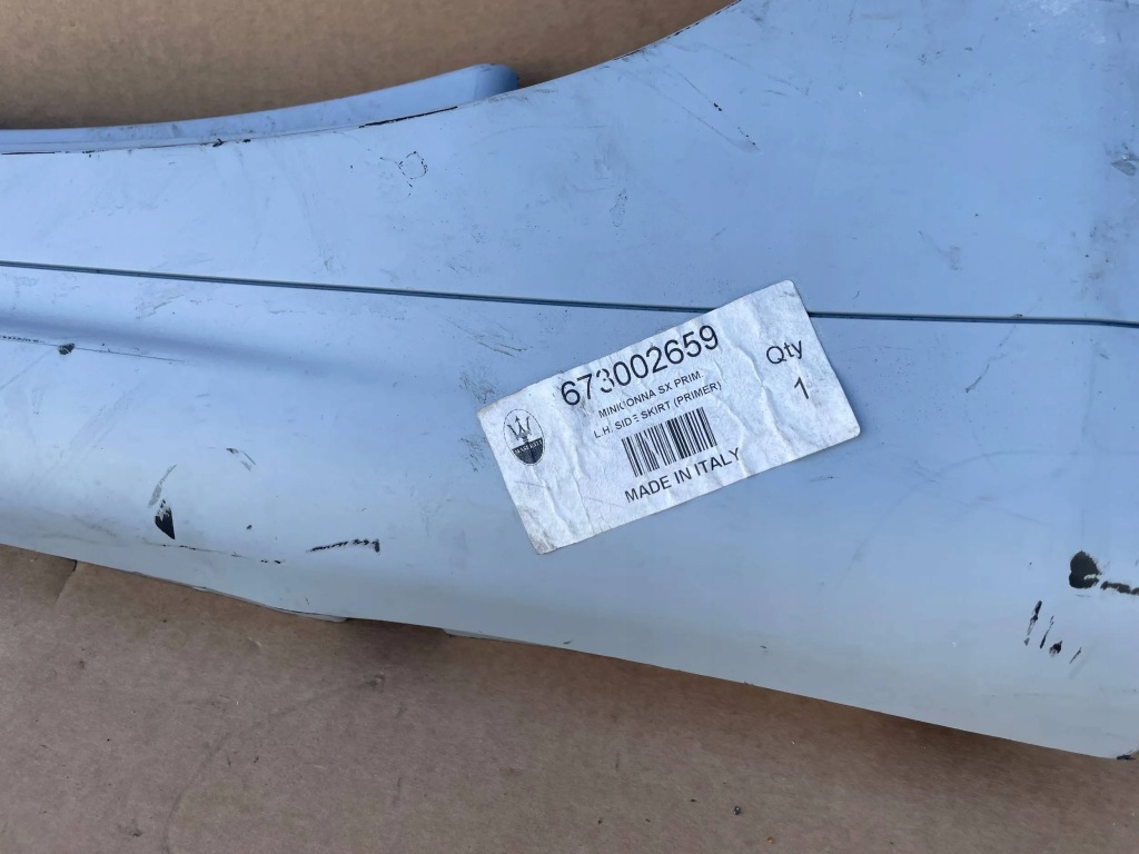 фото №4, Maserati ghibli молдинг порог левая nowa oem