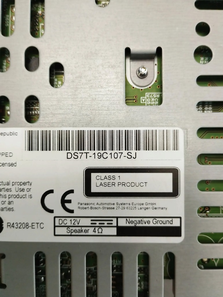 фото №4, Ford mondeo mk5 радіо навігація ds7t19c107sj