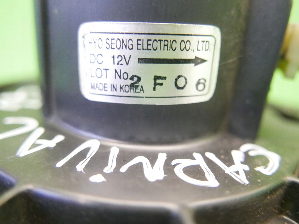 фото №5, Вентилятор повітродувка обдув перед kia carnival i