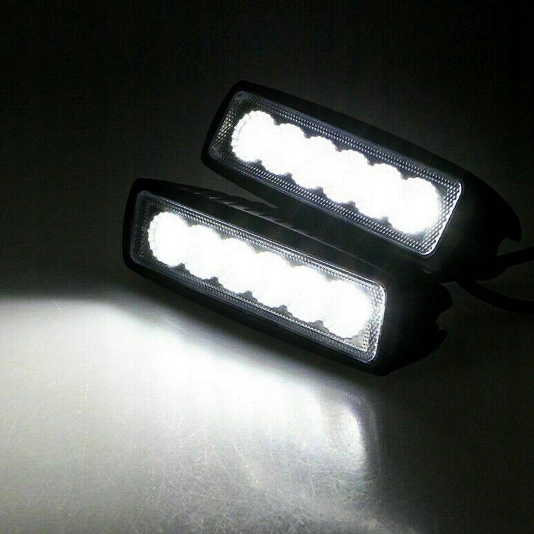 фото №6, Лампа рабочая противотуманная фара led do тягач панель 6 led x3w 18w 12v 24v ip67 e9