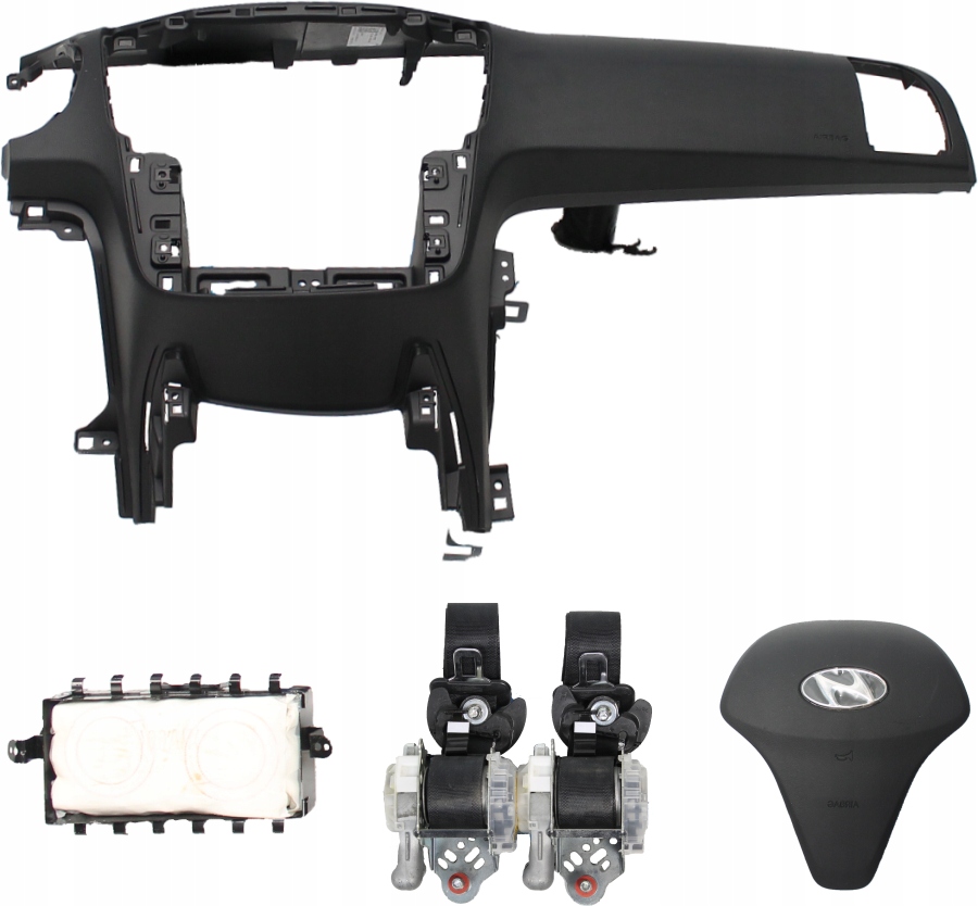 фото №1, Приборная панель консоль подушка безопасности ремни hyundai ix20