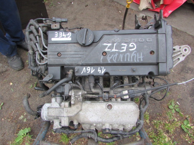 фото №1, Двигун hyundai getz 1,4 16v g4ee