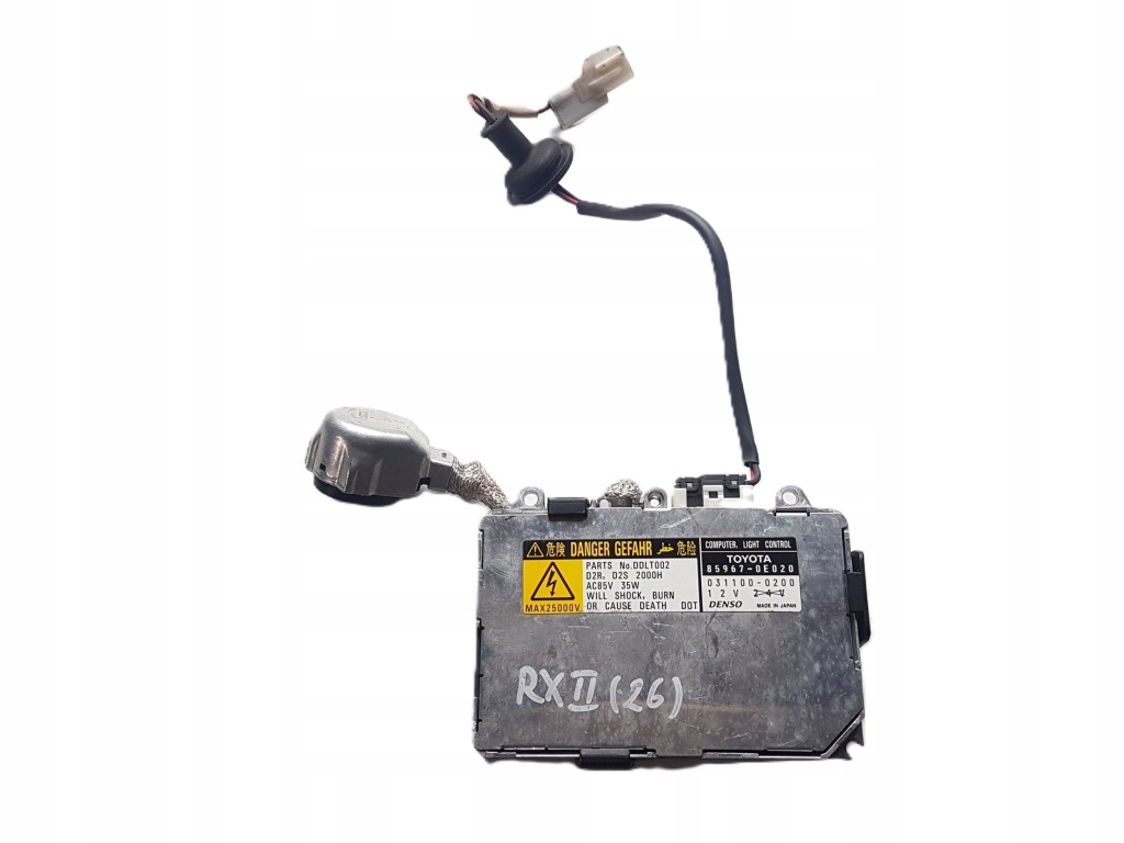 фото №1, 2004 lexus rx 300 преобразователь ксенон 859670e020