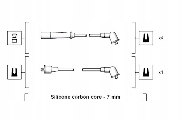 фото №2, Провода зажигания magneti marelli zef913 zef914