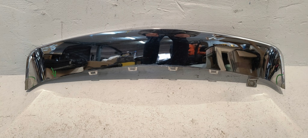 Купити Дифузор спойлер хром накладка бампера задня tesla model s