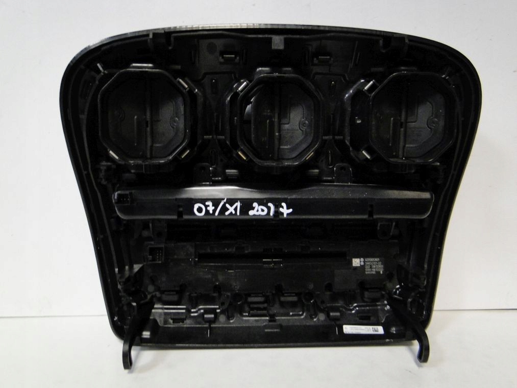 фото №7, Mercedes c klasa 205 панель блок керування кондиціонер світла