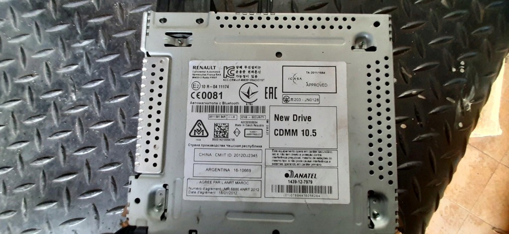фото №5, Радіо cd usb з код renault scenic iii 281159184r