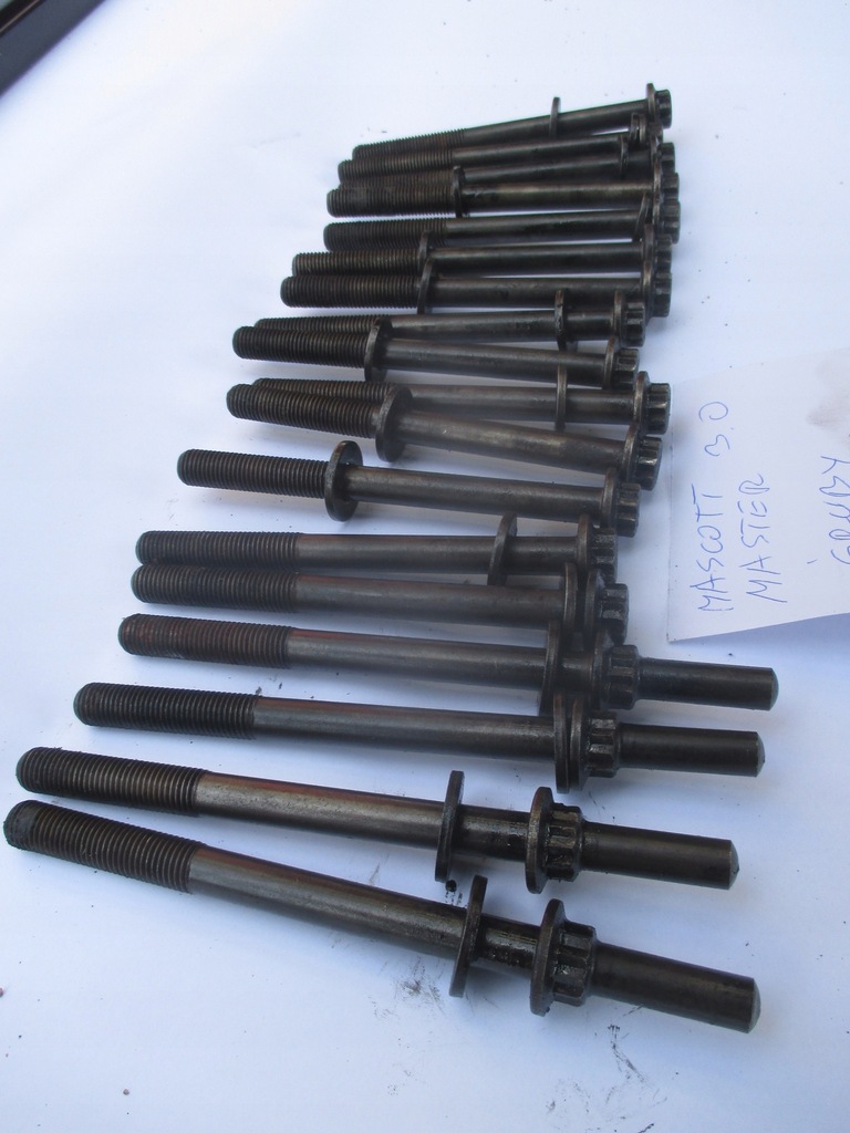 фото №3, Болти головки renault mascott master 3.0 04-10