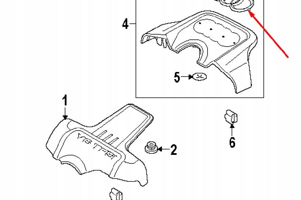 фото №8, Audi q5 8r емблема na кришка двигуна 4h0103940a новий оригінальний 2011