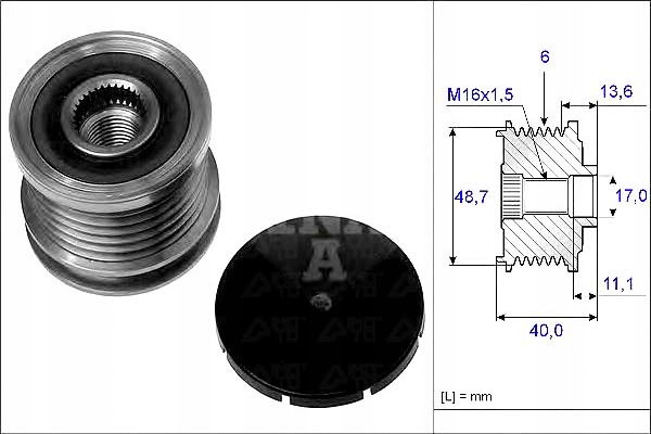 Ina шкив генератора opel Цена