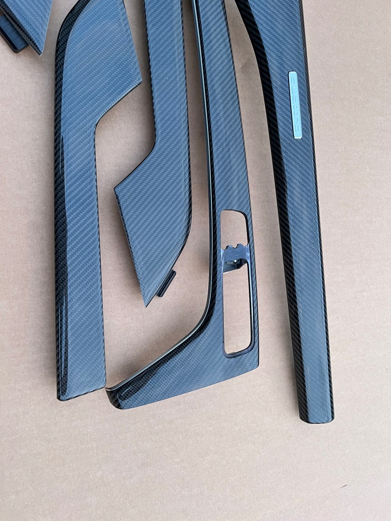 фото №7, Audi a4 rs4 a5 rs5 b9 8w накладки декоративні салону декори карбон 6t3 nowe