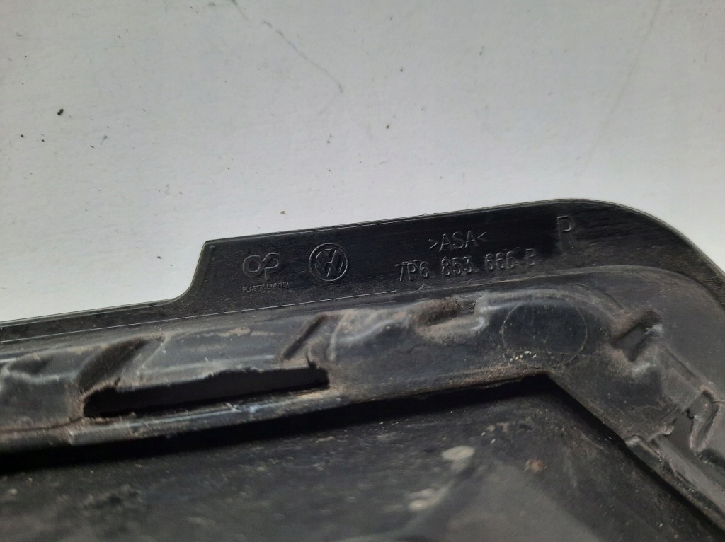 фото №6, Vw touareg ii lift 7p6 решётка бампера правая