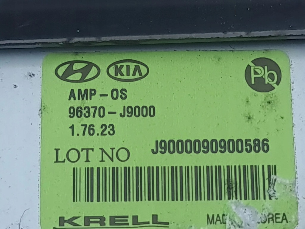 фото №5, Hyundai kona i 2019 усилитель аудио